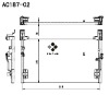 car condenser(AC187-02)