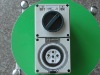 combination switched socket