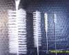 cuvette brush/double spiral tube brush//lab brush/plastic brush