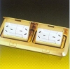 double row  POP-UP  floor sockets