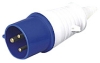 electric plug/industrial plug(2P+E, RoHS, CE )