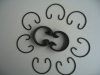 engine's piston pin lock ring