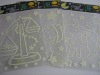 fluorescent sticker,glow sticker,glow in night sticker