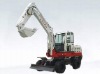 hydraulic wheel excavator, digger, wheel excavators