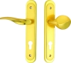 lever handles(zinc alloy door handle,iron plate,cast iron plate with handle,aluminum handle ,door handle,door handle with plate)