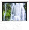 matte white motorized projection screen with remote control