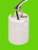 porcelain lamp holder, E 27 Lamp Base