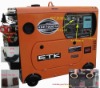 portable power diesel generator set silent type