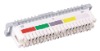 10 pairs disconnection module,Grey Base & White Body