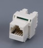180 degree cat6 keystone jack with dual IDC