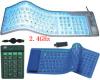 2.4GHz Wireless Flexible Keyboards, Luminescent Keyboard, Numeric Keyboard