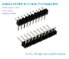 2.50mm Pin Header,Male Connector,Single Row,R/A