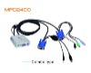 2 Port PS/2 & USB Mini KVM Switch with Audio & Microphone Support