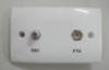 2way wall plate
