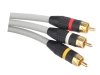 3 RCA Audio and Video cable