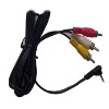 3 RCA  Cable/audio cable/rca plug cable