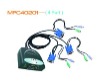 4 Port PS/2 Min KVM Switch with integrated Cables