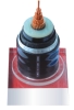 64/110kv 1*500 XLPE insulation, corrugated aluminum sheath ,PE outer sheath,power cable