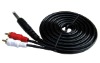 6.5mm Stereo Plug*2RCA Cable)