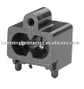 AC Power Socket / AC Inlet / VDE, SEMKO Approved / IEC60320 C2/C8