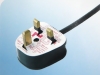 British Y006 BSI removable power cord 3 pins