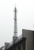 Building-top Deck Communication Tower