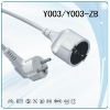 CE power cord with Y003&ST3( CE VDE Approved)