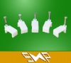Cable Clips/Nail Cable Clips/Circle Cable Clips/Cable Nail Clips/Flat Cable Clip/Round Cable Clip/Double nail clips