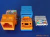 Cat.5e RJ45 keystone jack (Toolless UTP)
