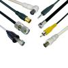 Coaxial Cable Assemblies with Various Connectors