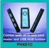 Combo : with card reader and USB HUB function