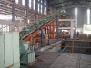 Continuous casting and rolling system for copper rod production