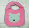 Cotton baby bib