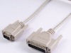 DB9 Pin  Male To DB 25  Male cable