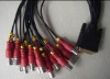 DVI-D Dural Link Male To 16BNC Female  CABLE (UL1533)