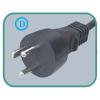 Danish Style Power Cord,power supply cord