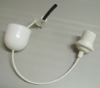 E27 pendant power cord with connector