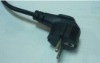 EU power cord plug
