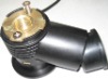 Elbow with plastic shell