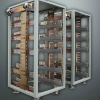 Electronic enclosure and machine cabinet