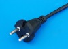 European Standard VDE approved  Power Cord