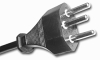 European power cord plug