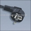 European power cords