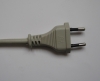 European style 2-pin power cord