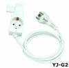 Extension cord set for Ironing board