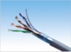 FTP shielded twisted 4 pairs enhanced Cat5 network cable(stranded)