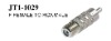 F FEMALE TO RCA MALE CONNECTOR