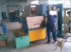 Fine copper wire drawing machine with continuous annealer