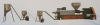 Flat double-screw  granulator