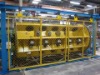 Frame rigid strander machine